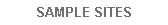SAMPLE SITES